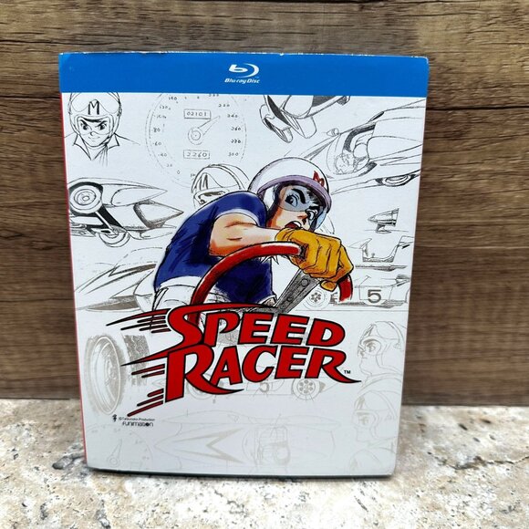 Speed Racer The Complete Series Episodes 1-52 (Blu-ray) With Slipcover 5 Discs - Picture 1 of 10